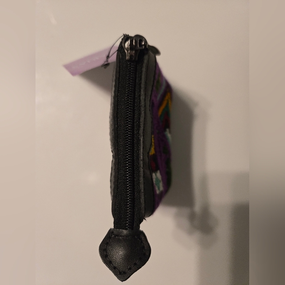 Embroidered Colorful Mini Coin  Pouch - Picture 3 of 5